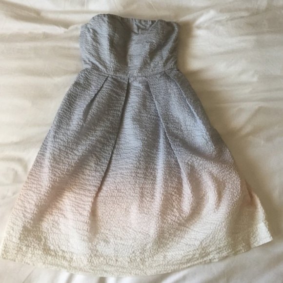 J CREW Cotton Ombre Lorelai Dress - Picture 7 of 10
